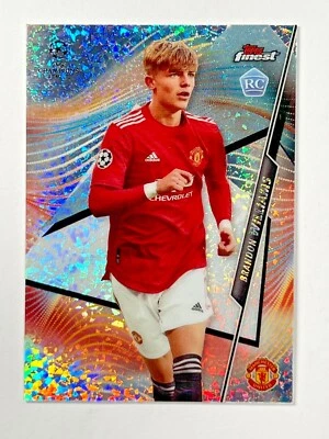 2021 Topps Finest UEFA CL Brandon Williams #21 Rookie Speckle Refractor SP /125 - Image 1 of 2