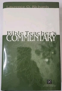 Book H.B.S.L. Lawrence 'O Richards BIBLE TEACHER'S COMMENTARY New W/Dust Cover - Picture 1 of 6