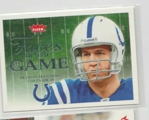 PEYTON MANNING '06 FLEER VOLTI DEL GIOCO INSERTO-AFFERRA QUESTA HALL OF FAMER OGGI! - Foto 1 di 12