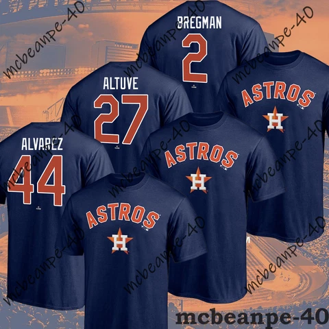 HOT SALE!! Yordan Alvarez Jose Altuve A. Bregman Houston Astros Player T-shirt Cover