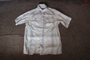 Habit SPF 40+ Polyester Blend S/S Vented Fishing Shirt Men's Sz. M - Picture 1 of 2