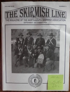 THE SKIRMISH LINE: CIVIL WAR NORTH/SOUTH magazine (1) 2002 **SEPT -  DEC** GC - Picture 1 of 4