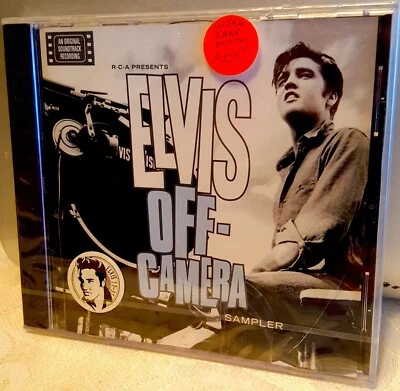 ELVIS PRESLEY  OFF-CAMERA  PROMOTIONAL SAMPLER 1997 CD Sealed Mint ♫ Rare  - Image 1 of 4