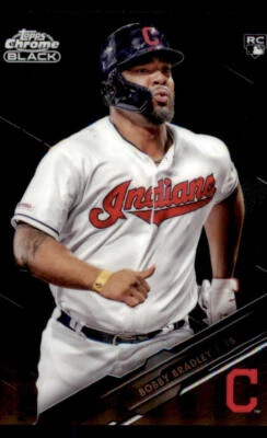 2020 Topps Chrome Black #47 Bobby Bradley RC - Image 1 of 2