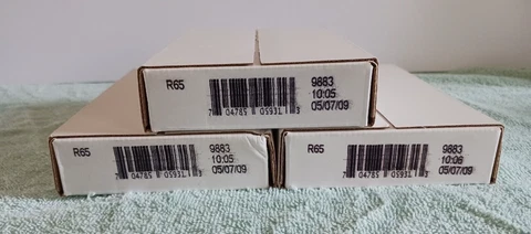 U S Mint 2009 P &  D Guam Territorial Quarters Sealed Boxes Lot of Three Boxes Cover