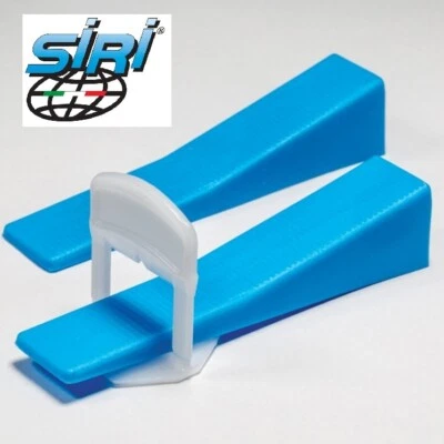 Tile Spacers Smart Level System Tools Floors Walls Clips And Wedges Siri Italy - Image 1 of 4
