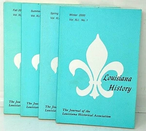 Louisiana History Historical Association Journals 1976 Vol XVII 4 Qrtrly Issues - Picture 1 of 1