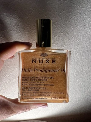 Aceite seco multiusos Nuxe Huile Prodigieuse O Golden Shimmer (100 ml/3,3 floz) Foto 1 de 4