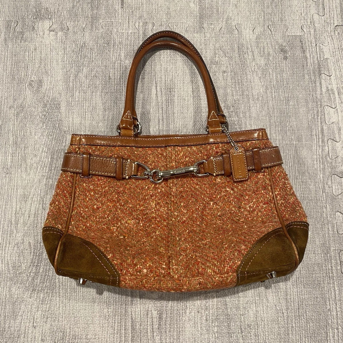 Tweed Exterior Pink Bags & Handbags for Women for sale | eBay