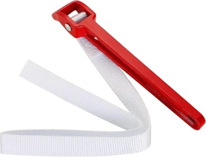 12 Inch Adjustable Nylon Strap Wrench for Pipe and Oil Filter Handling - Picture 1 of 11