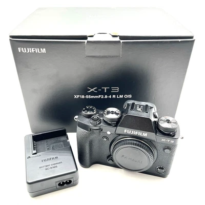 Fujifilm Fuji X-T3 26.1MP Digital Camera Schwarz Body Gehäuse mit OVP getestet ✅ - Bild 1 von 4