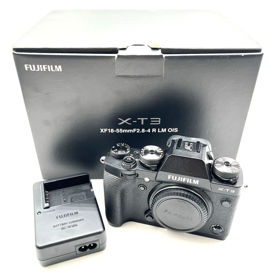 Fujifilm Fuji X-T3 26.1MP Digital Camera Schwarz Body Gehäuse mit OVP getestet ✅ - Bild 1 von 4