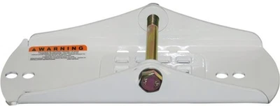 SLP Ski Mounting Saddle Bracket for Standard Use - White Motorcycle 35-393 - Image 1 of 4