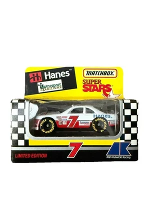 Matchbox Super Stars 1993 - Hanes #7 Alan Kulwickl Racing литая модель 1:64 - Изображение 1 из 4