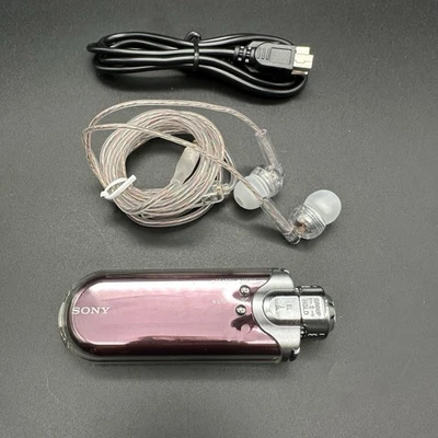 Reproductor de audio portátil Walkman Sony NW-E505 512 MB rosa defecto presente Foto 1 de 4