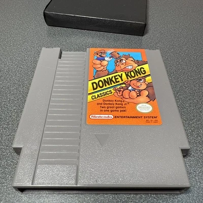 Donkey Kong Classics 1988 Nintendo NES Untested - Image 1 of 4