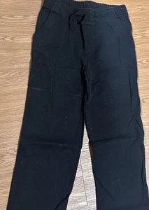 Boys Wonder Nation Size XL 14-16 Navy Blue Chino Jogger Pants Cotton Blend EUC - Picture 1 of 10