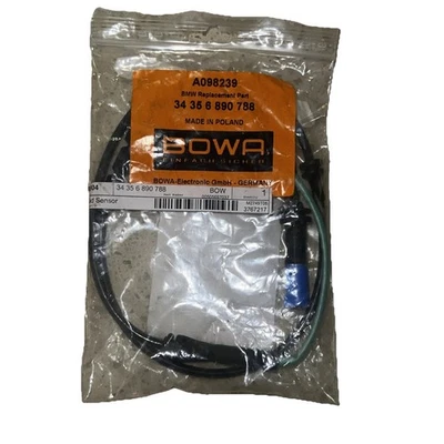 Sensor de pastillas de freno BOWA 34356890788 BMW M850i xDrive M5 840i xDrive 840i M8 740i Foto 1 de 2