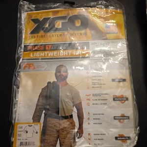 XGO  1F11A Men's Desert Sand Phase 1 Long Sleeve T-Shirt - Size Large - Picture 1 of 2