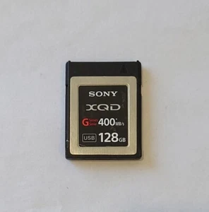 Sony QD-G128 G-Series 128GB 400MB XQD Memory Card - Picture 1 of 3