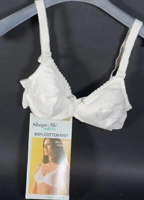 Original Maidenform Shape me sweetly Damen BH 100% Cotton weiss Gr. 70 A mit OVP - Bild 1 von 4
