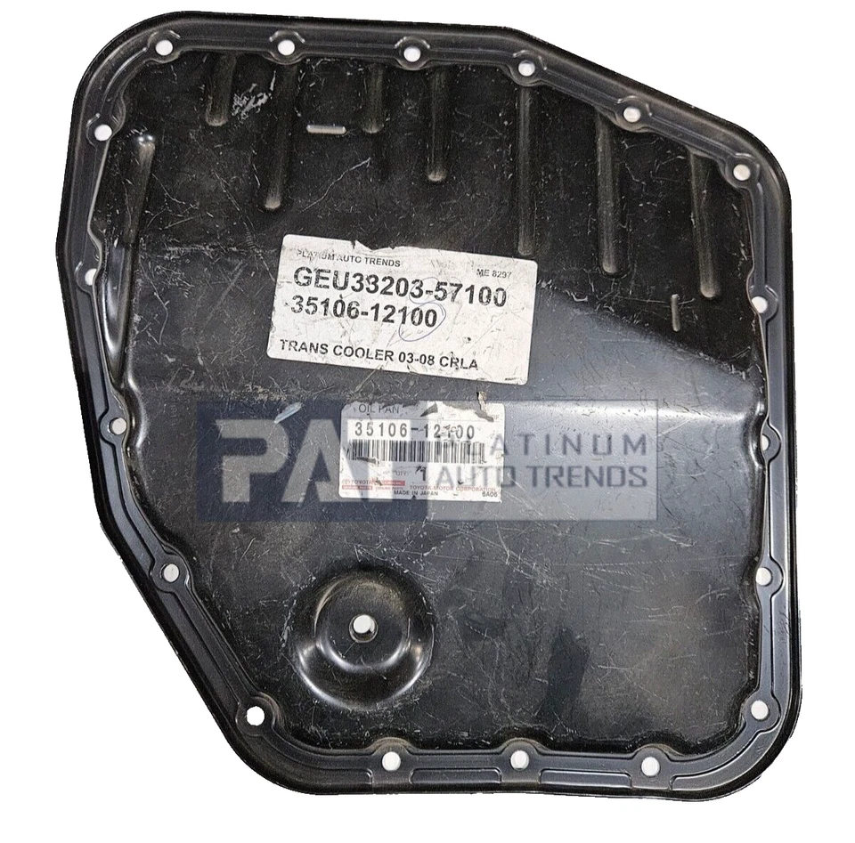 GENUINE TOYOTA COROLLA/MATRIX 2003-2008 TRANSMISSION OIL PAN, 35106-12100 - Image 1 of 1