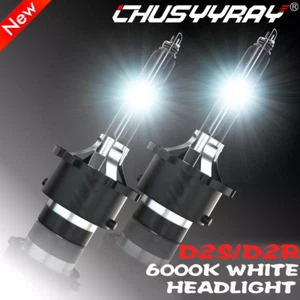 Fit Volvo XC90 2003-2006 2pcs 35W D2R 6000K HID Xenon High / Low Beam Headlights - Picture 1 of 6