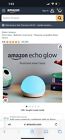 Amazon Echo Glow Wielokolorowa inteligentna lampa dla dzieci z certyfikatem dla ludzi Urządzenie