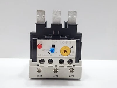 FUJI ELECTRIC TK-E3 THERMAL OVERLOAD RELAY TK80E 45-65A - Image 1 of 4