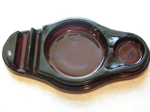 DESK SET BLACK AMETHYST  VINTAGE  - Picture 1 of 9