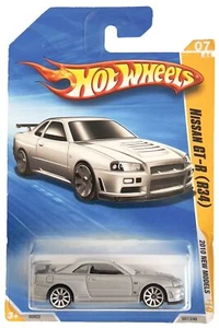 HOT WHEELS NISSAN SKYLINE GT-R R34 2010 NEW MODELS RARE - Picture 1 of 2