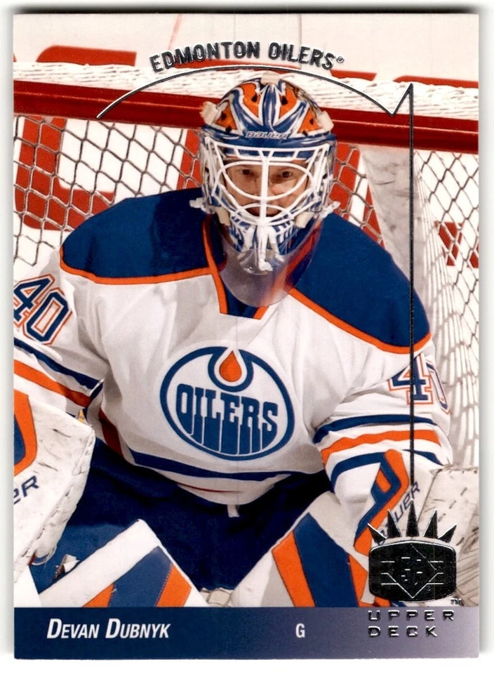 Devan Dubnyk 2013-14 SP Authentic '93-94 Retro #93-22 Edmonton Oilers - Image 1 of 2