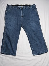 Lee Riders Mens Size 50x30 (51x25) Blue Jean Carpenter Elastic Waistband