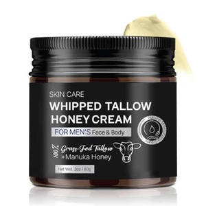 60g Men’s Face Cream Tallow Balm Men's Tallow Honey Body Cream Moisturizer Hot - Bild 1 von 9