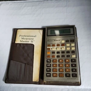 Professional Measure Master II - converts dimensions estimates board feet- USED - Picture 1 of 11