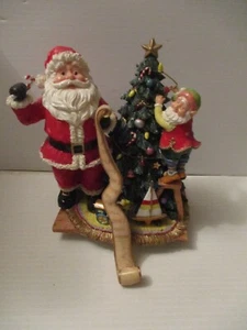 Vintage Fitz and Floyd Happy Holidays Strumpfhalter Weihnachtsbaum 2004 in Box - Bild 1 von 6