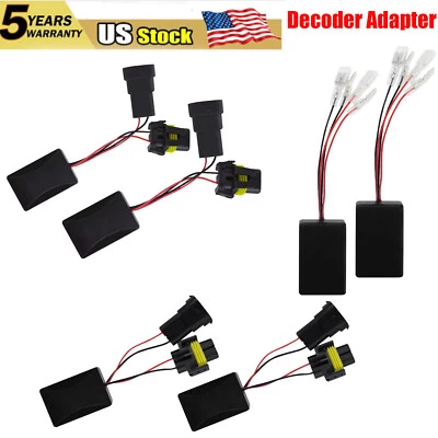 H7 H11 9005 LED Headlight Bulbs Canbus Decoder Error Free Anti-Flicker Canceler  Foto 1 de 4