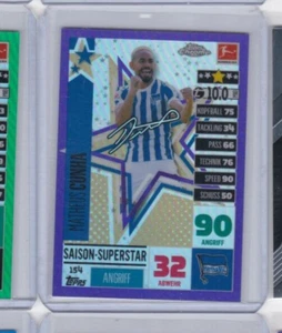 REFRACTOR PÚRPURA MATHEUS CUNHA TOPPS CROMADO PARTIDO ATAX-SERIE #'D 139/299-OBTÉNLO - Imagen 1 de 24