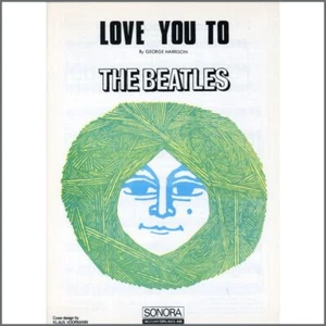 The Beatles 1966 Love You To Sonora Sheet Music (Scandinavia) - Bild 1 von 1