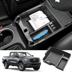 Car Accessories for 2024 Ford Ranger XL XLT Center Console Organizer Armrest ... - Picture 1 of 8
