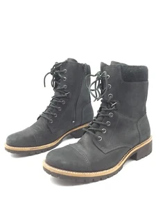 Ecco Elaine Botas De Cuero Negro Para Mujeres T.42 US.11 UK.8 - Imagen 1 de 6