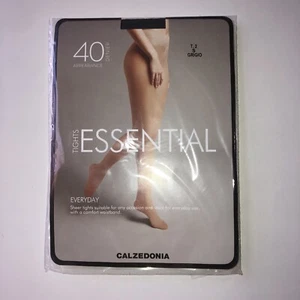 CALZEDONIA 40 DENIER SHEER PANTYHOSE TIGHTS SIZE S/ GRAY - Picture 1 of 6