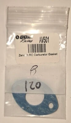 Zenoah Gasket Carburetor ZENT207514120 Replacement Engine Parts DDM AV501 - Image 1 of 2