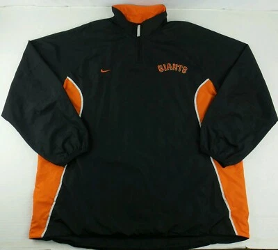 Vintage Nike MLB San Francisco Giants Baseball Windbreaker Jacket Size Mens XL - Image 1 of 4