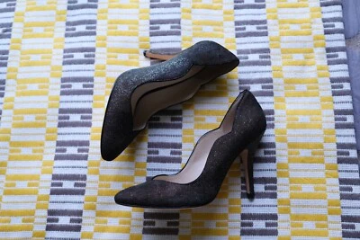 Zapatos de salón Joan and David Dabanas negros/dorados - talla 8 Foto 1 de 4