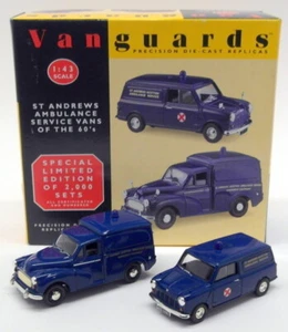 Vanguards 1/43 Scale Set ST1002 - Austin Mini & Morris Minor Scottish Ambulance - Picture 1 of 2