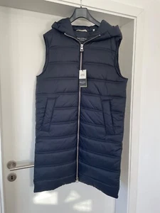 Marc O'Polo Weste Steppweste lang blau, Gr. 38 Neu - Bild 1 von 7