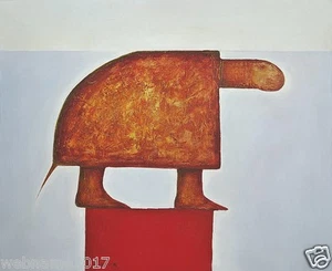 Canvas print from Oil painting  2001 by Yagor "Turtle" (38"x31") - Picture 1 of 1