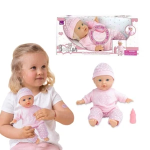 Baby Doll Soft Vinyl Moveable Parts with Uniform Set Reborn With Sounds Playset - Picture 1 of 15