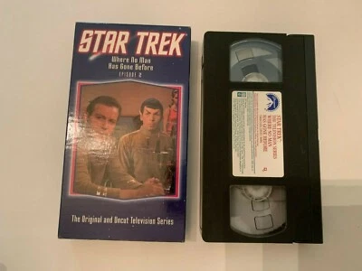 1966 Star Trek оригинальный сериал, куда никто не ушел раньше VHS видеокассета - Изображение 1 из 2